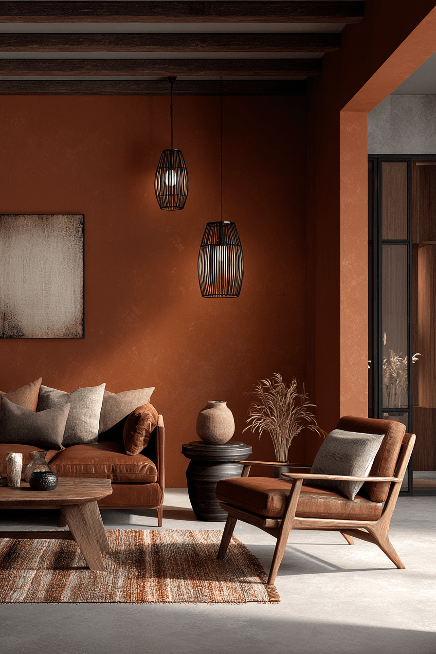 29 Warm Earthy Living Rooms That Ground You 23