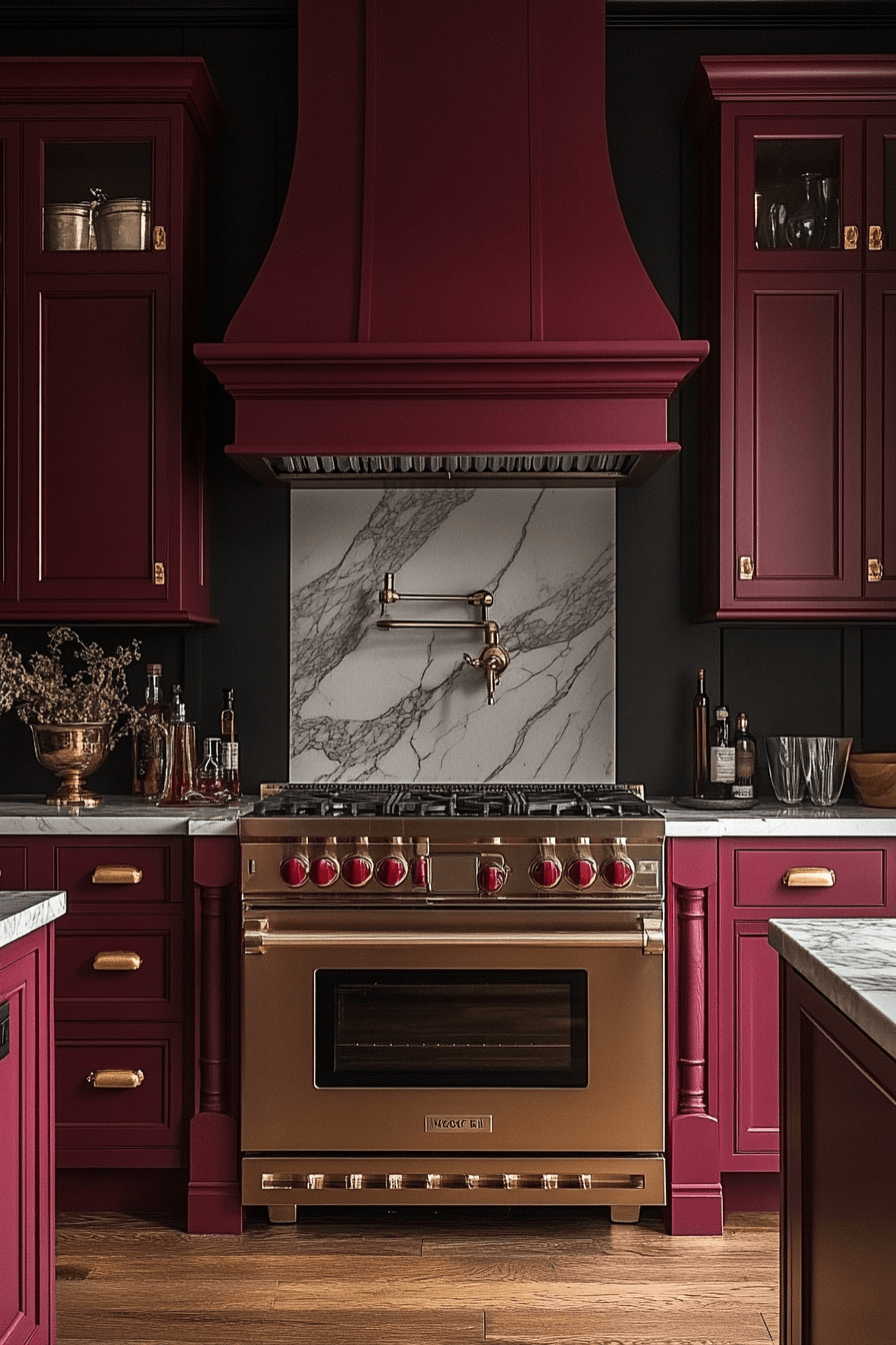 29 Colored Kitchen Cabinets That Make You Want to Cook 24