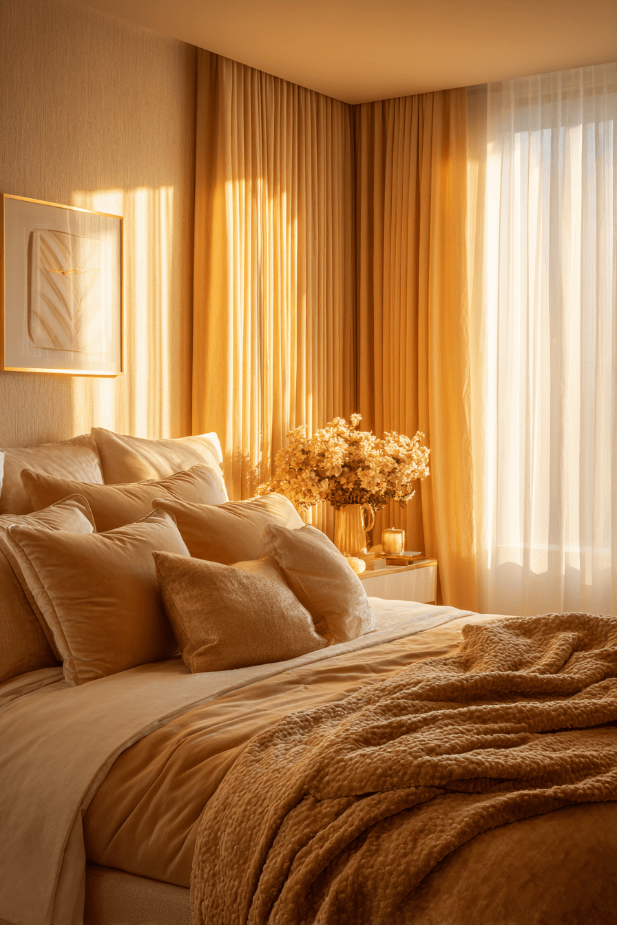29 Warm Bedroom Aesthetic Ideas That Make You Want to Stay In 24