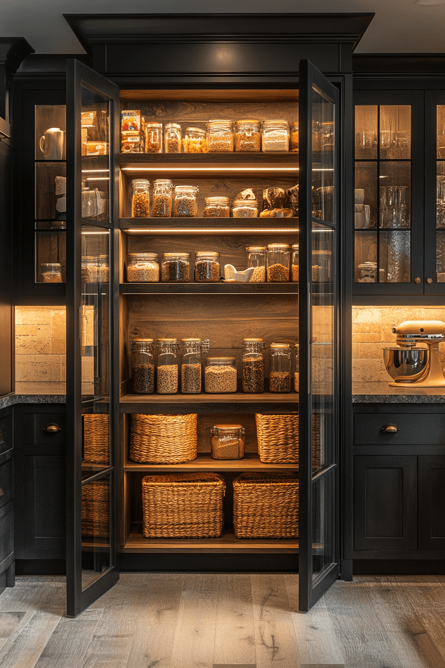 29 Kitchen Pantry Design Ideas That Maximize Storage and Style 24