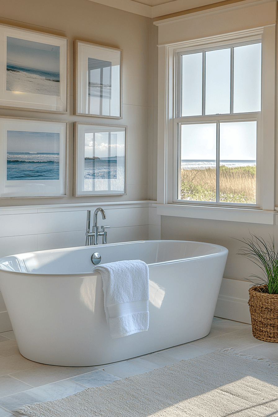 29 Beachy Bathroom Ideas That Feel Like a Morning at the Shore 24 Beachy Bathroom