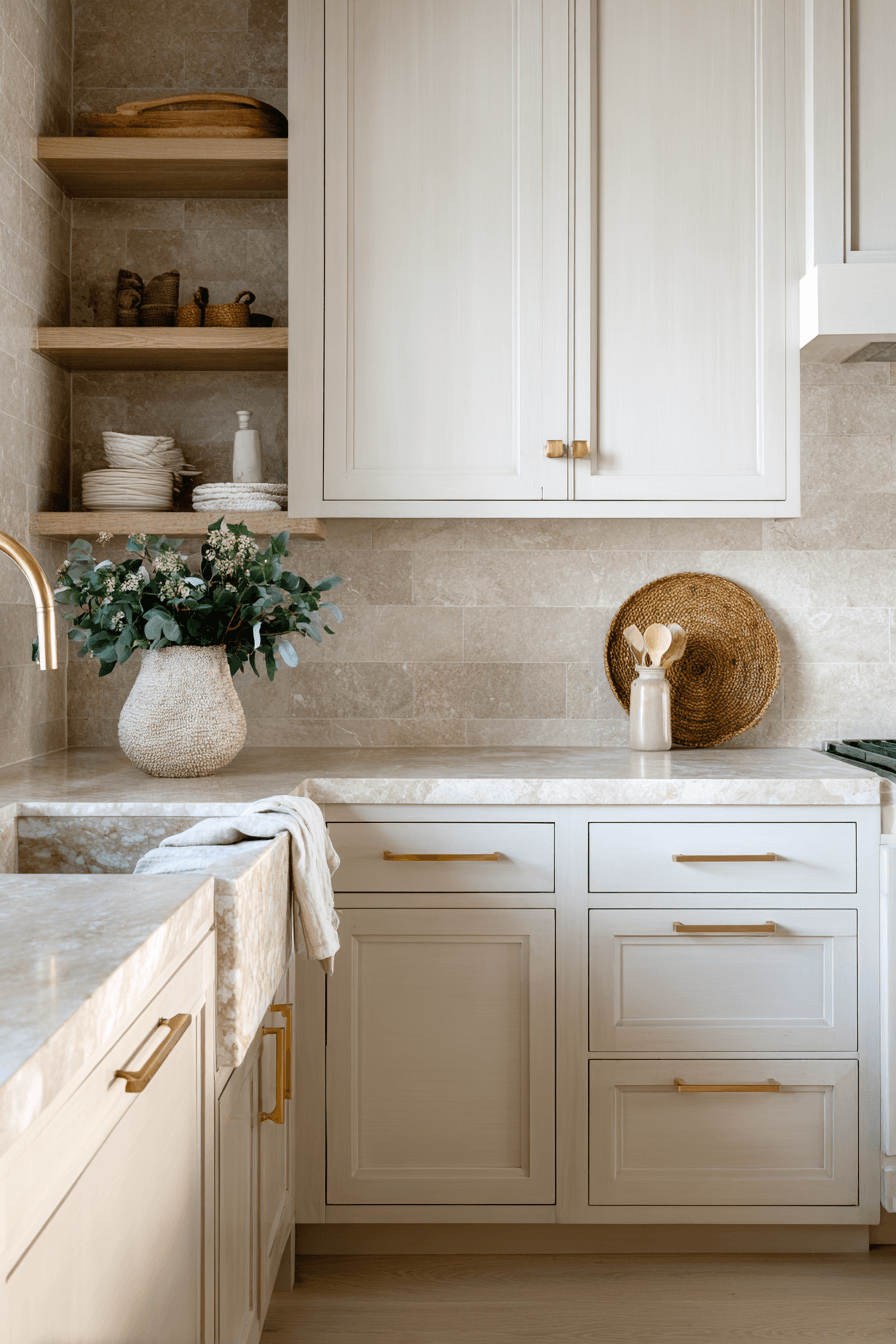 29 Warm Neutral Kitchens That Make You Want to Cook Slowly 24
