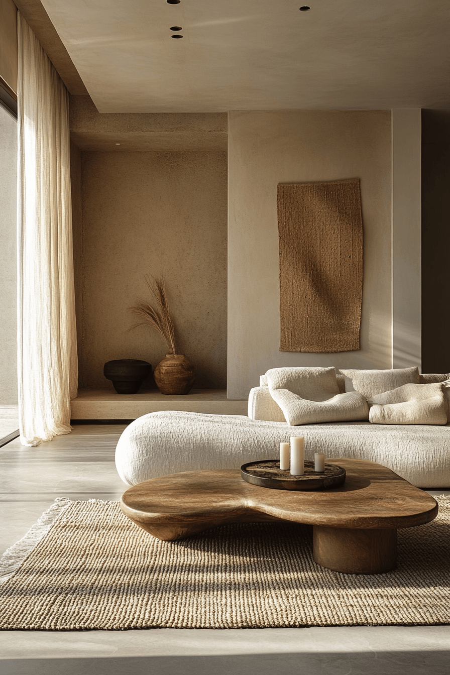 29 Warm Beige Living Rooms for Quiet Evenings 24