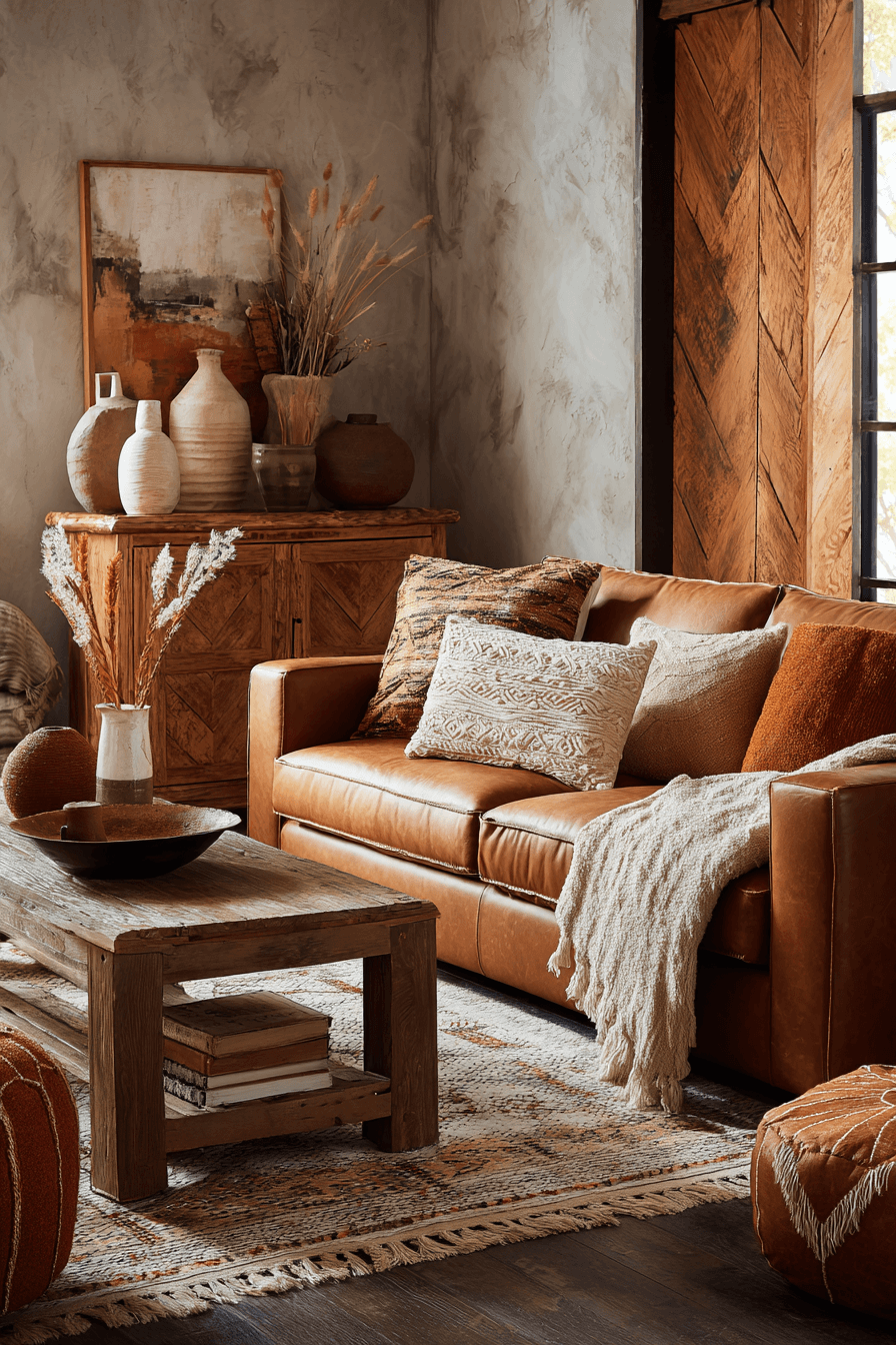 29 Warm Boho Living Rooms With Real Character 24