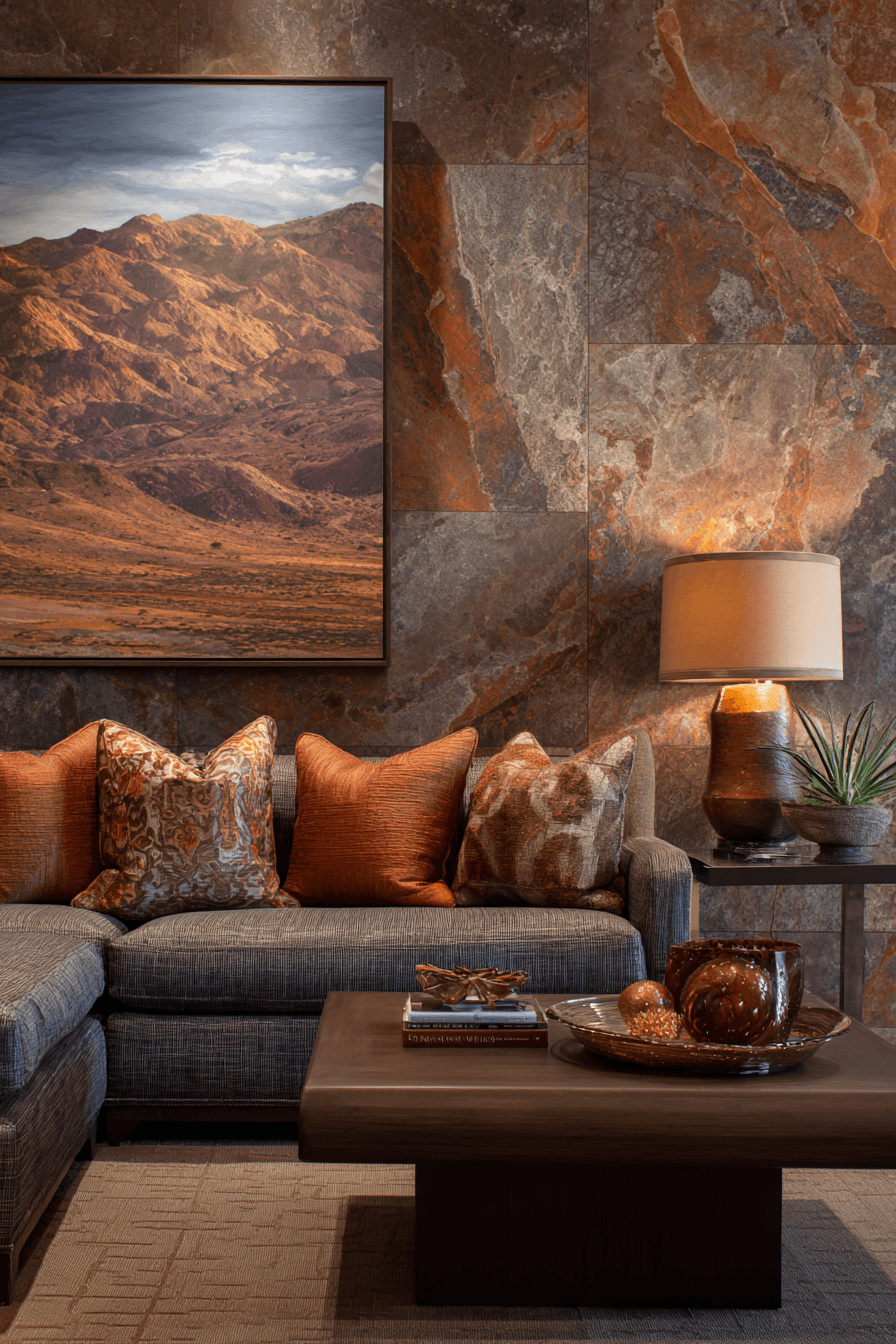 29 Warm Earthy Living Rooms That Ground You 25