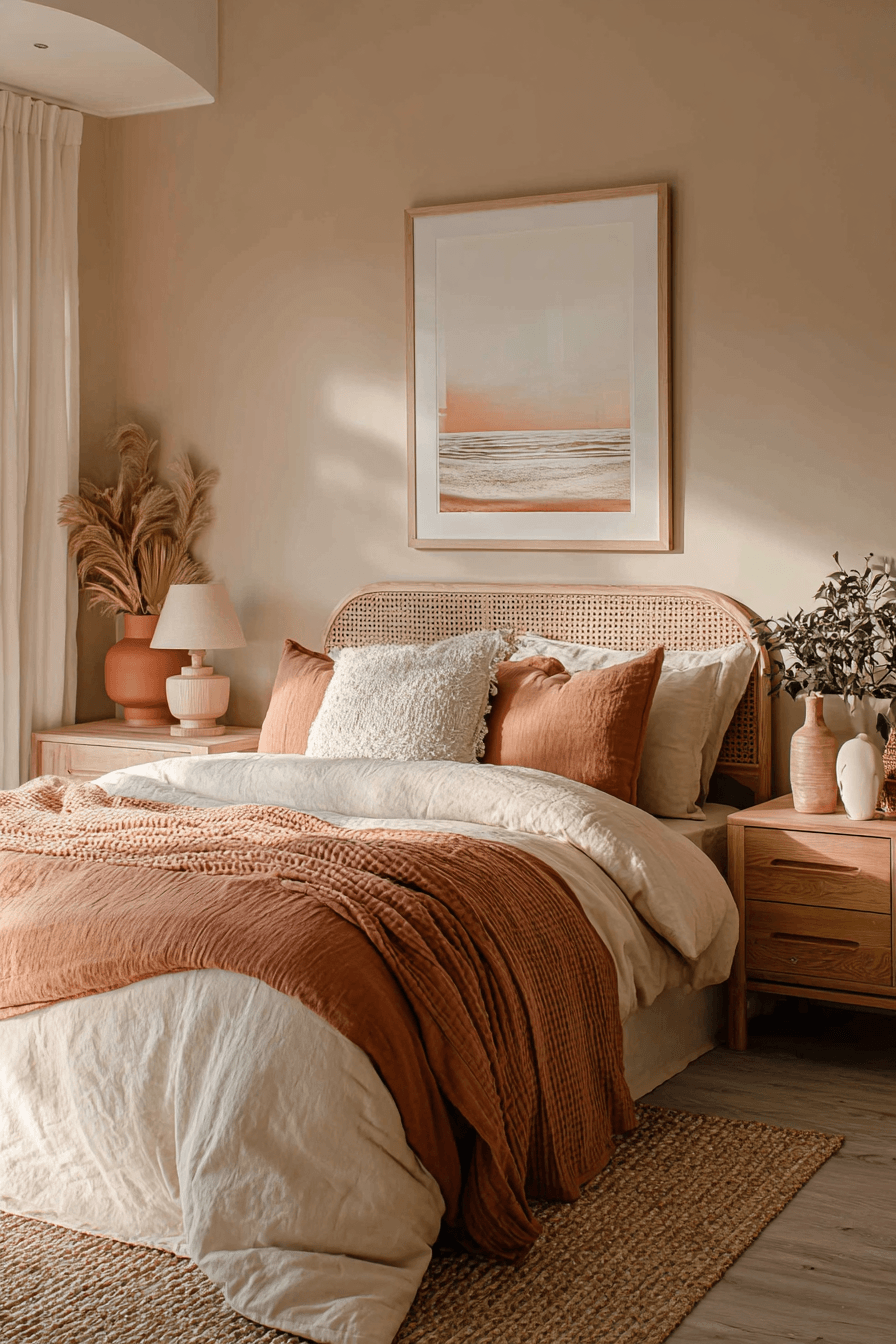 29 Beachy Boho Bedrooms That Feel Like a Slow Sunday by the Water 25
