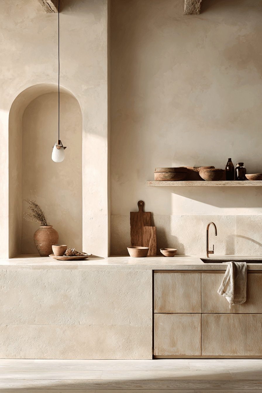 29 Warm Neutral Kitchens That Make You Want to Cook Slowly 25