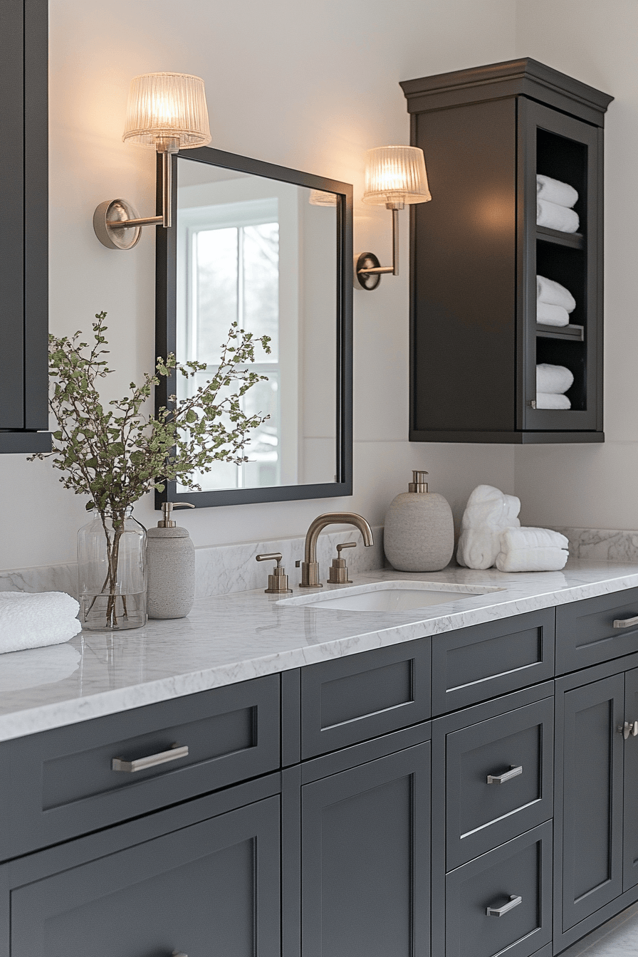 29 Grey Bathroom Ideas That Will Transform Your Space Into a Spa-Like Sanctuary 25