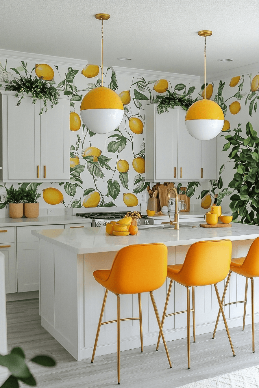 29 Lemon Themed Kitchen Ideas That Make Mornings Brighter 25