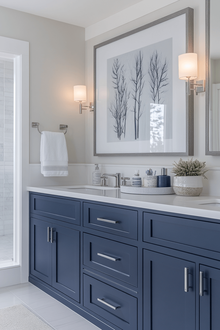 29 Coastal Bathroom Ideas That Bring Beach House Bliss to Your Home 25
