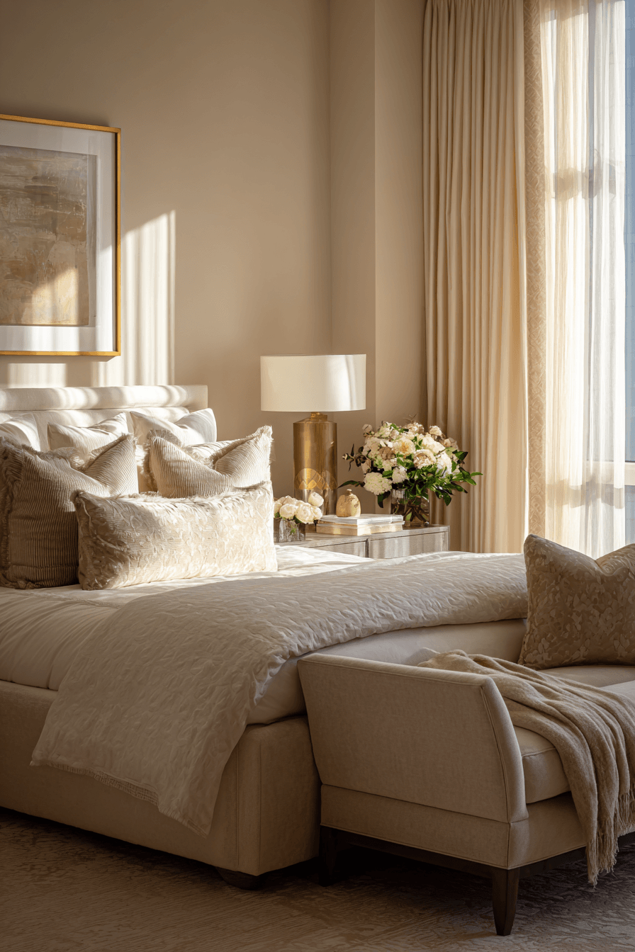 29 Warm Bedroom Ideas for People Who Hate Cold Mornings 25