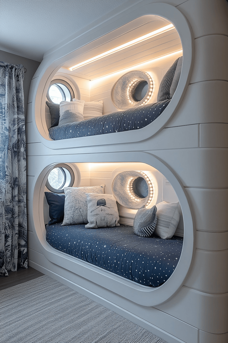 29 Space Themed Bedroom Ideas for Kids Who Want to Sleep on the Moon 25