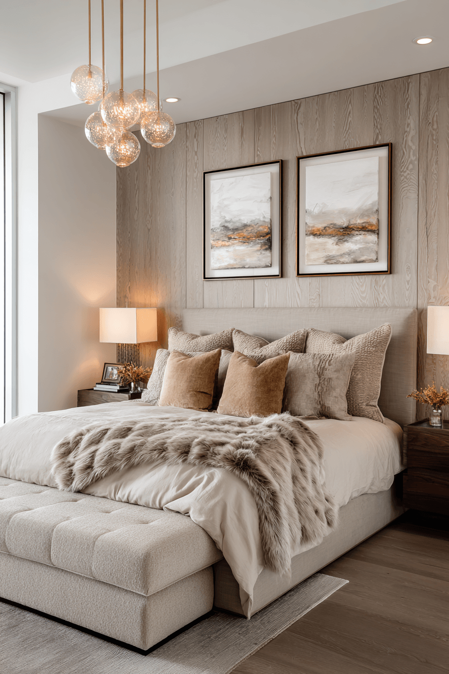 29 Warm Beige Bedrooms That Feel Like a Hug 25
