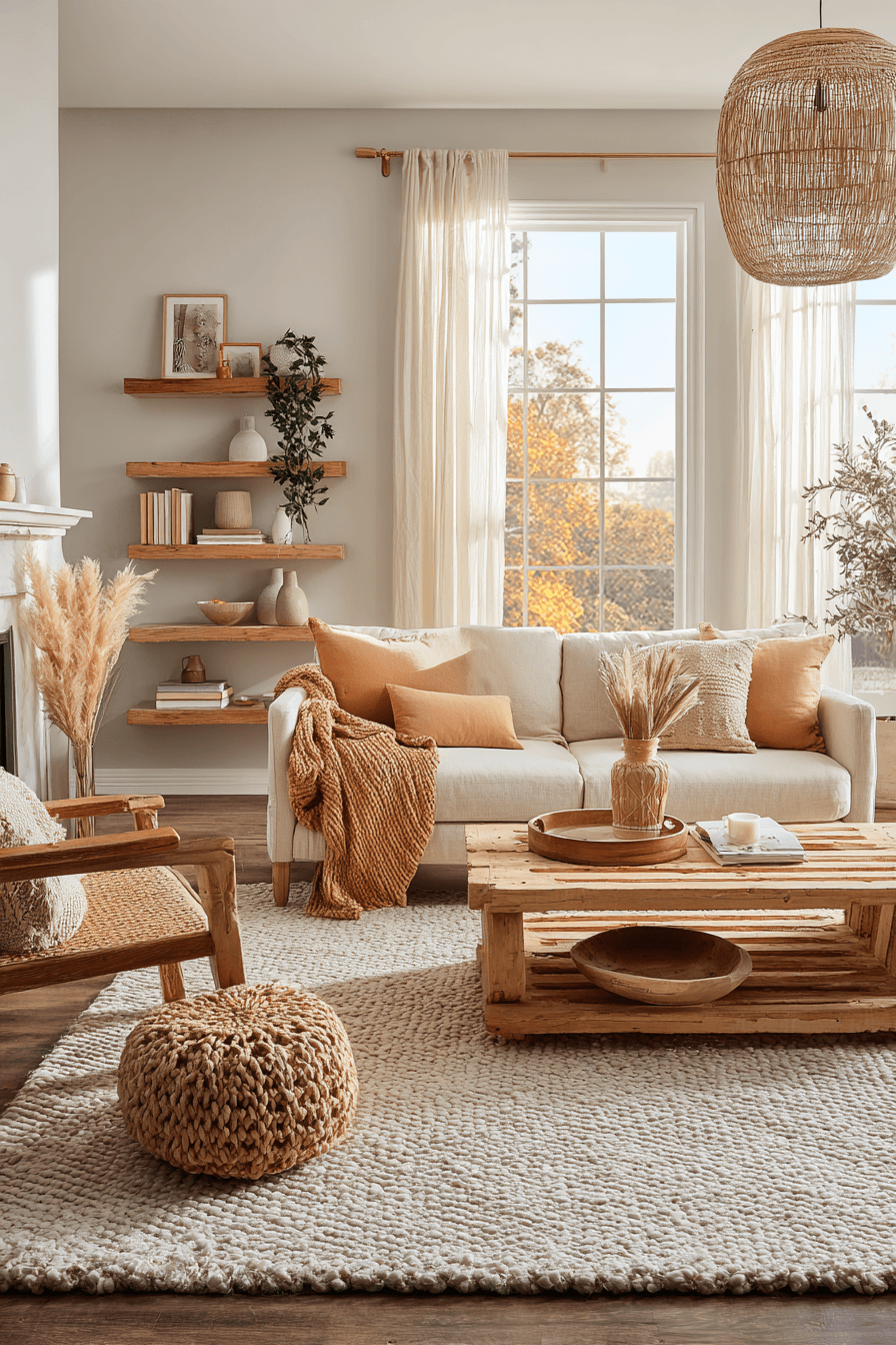 29 Warm Boho Living Rooms With Real Character 26
