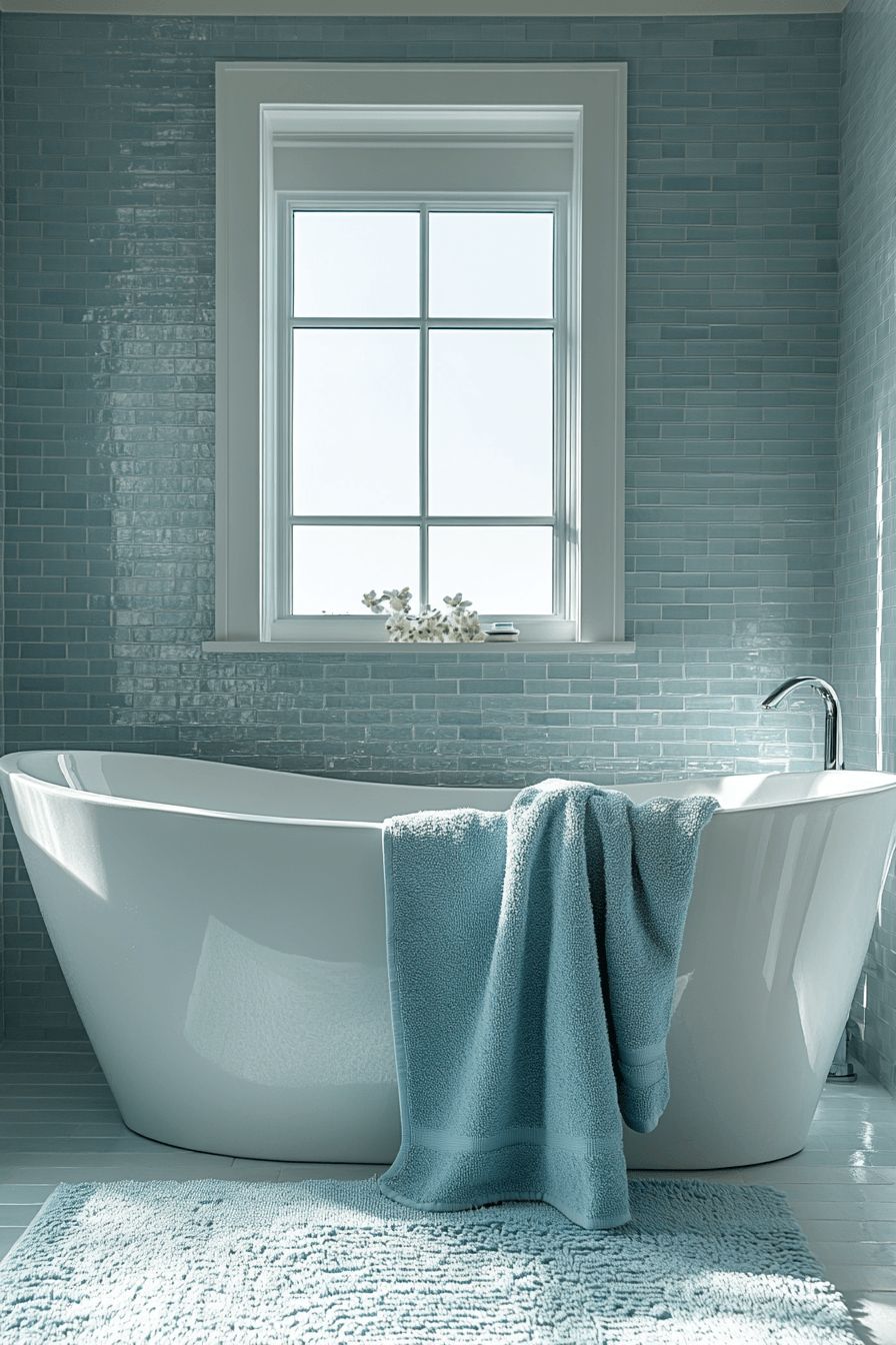29 Coastal Bathroom Ideas That Bring Beach House Bliss to Your Home 26