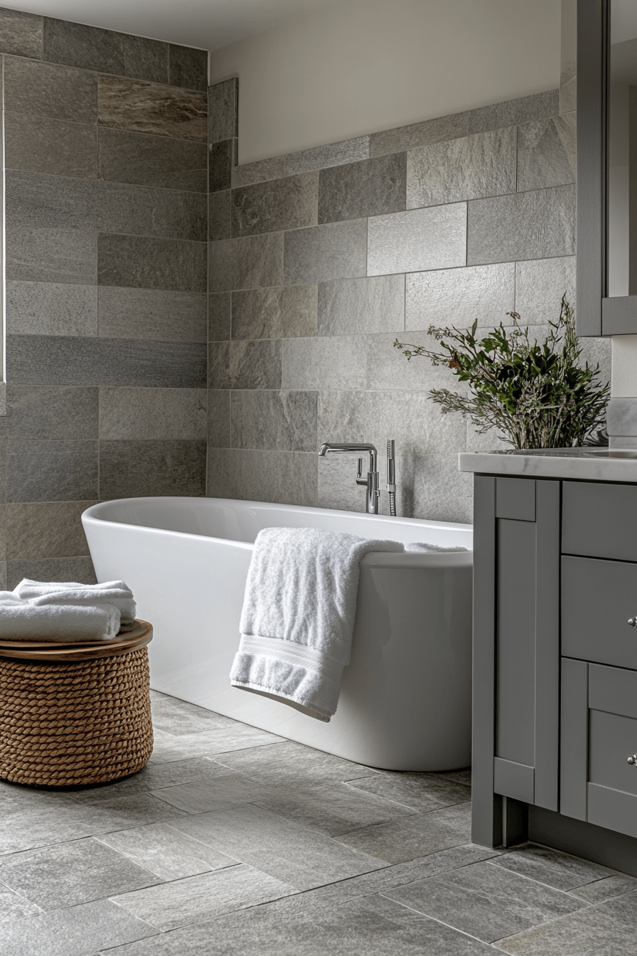 29 Grey Bathroom Ideas That Will Transform Your Space Into a Spa-Like Sanctuary 26