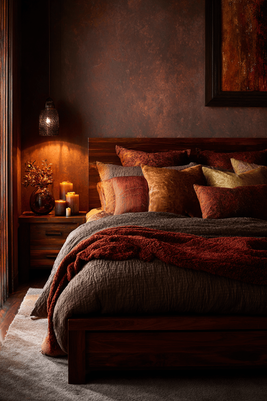 29 Warm Bedrooms That Feel Like Sunday Morning 26