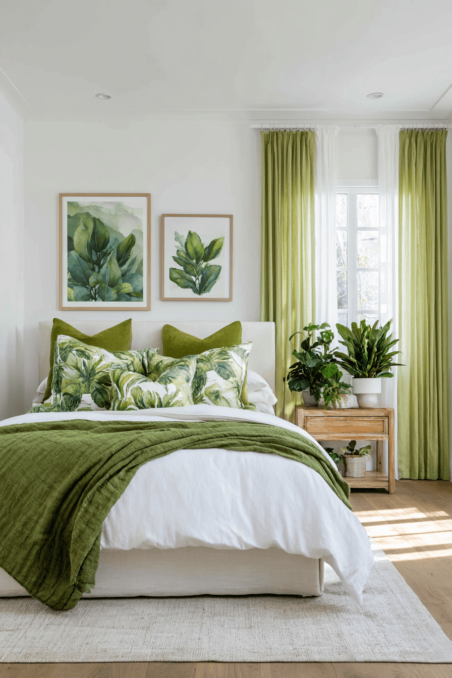 29 Nature Themed Bedroom Ideas for People Who Miss the Outdoors 26