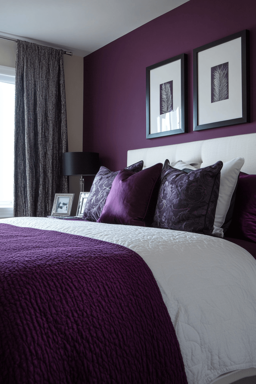 29 Purple Themed Bedroom Ideas That Feel Grown-Up, Not Girly 26