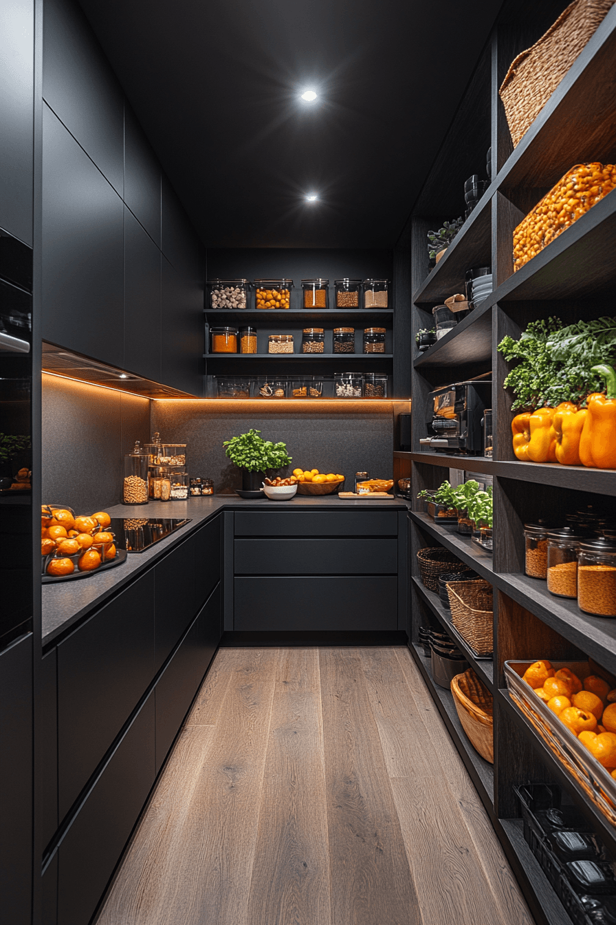 29 Kitchen Pantry Design Ideas That Maximize Storage and Style 26
