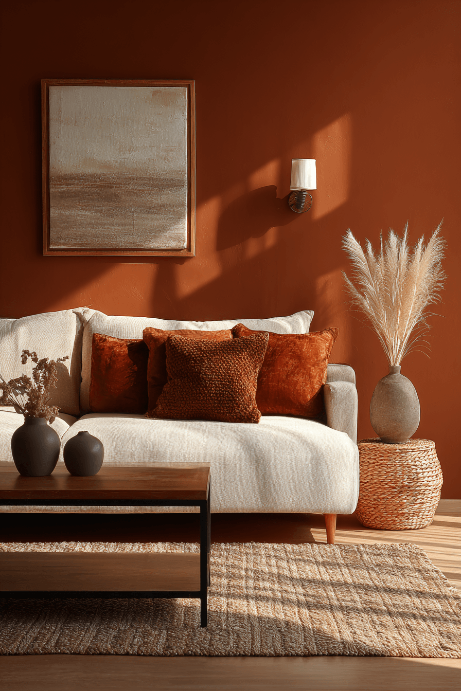 29 Warm Earthy Living Rooms That Ground You 27