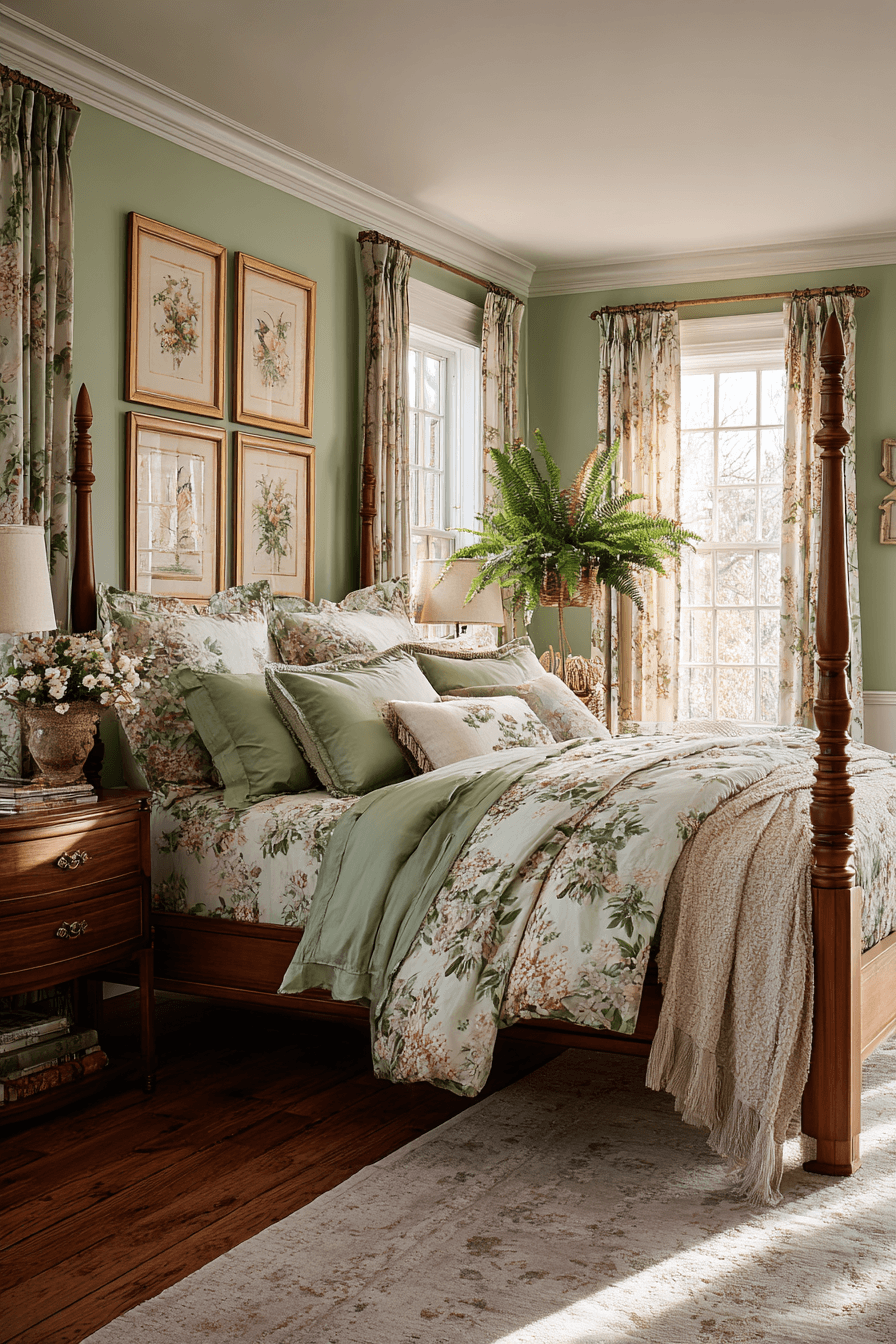 29 Nature Themed Bedroom Ideas for People Who Miss the Outdoors 27