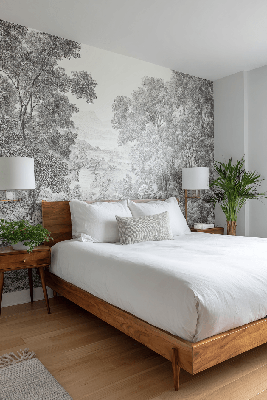 29 Forest Themed Bedroom Ideas That Bring the Outside In 27