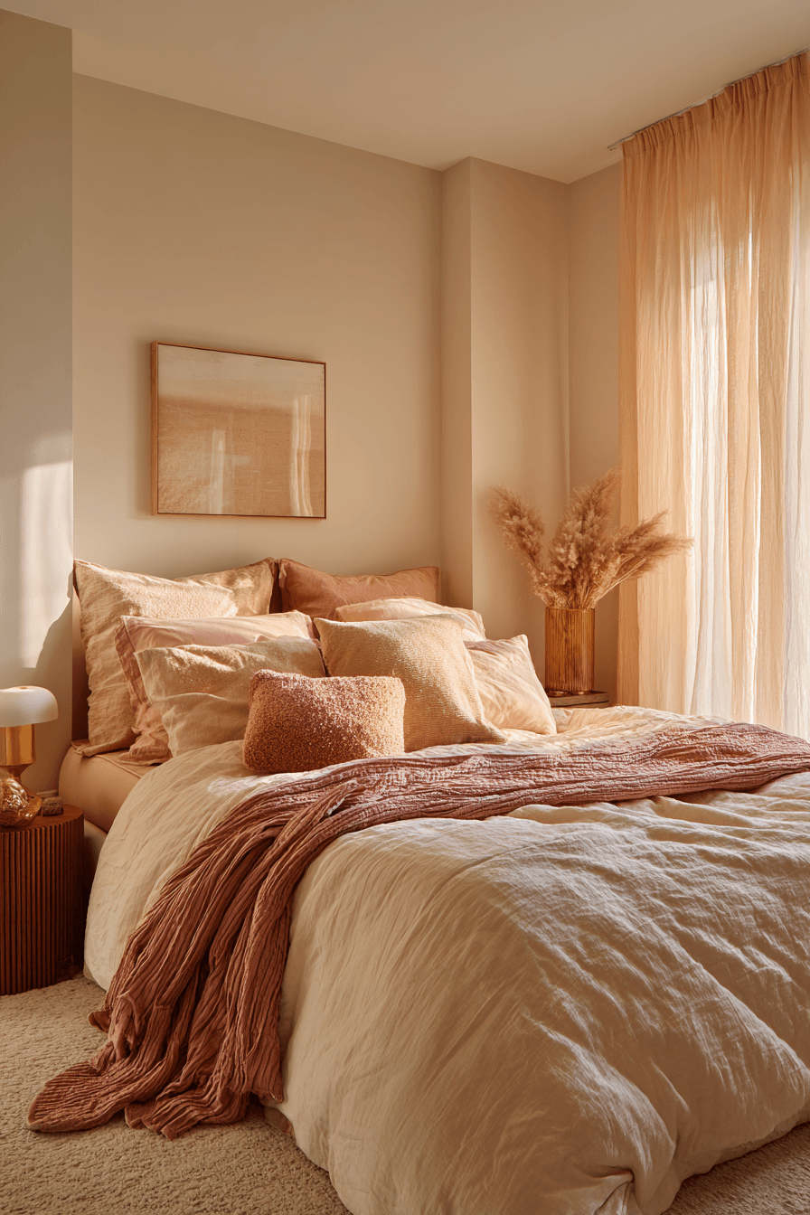 29 Warm Bedroom Ideas for People Who Hate Cold Mornings 27