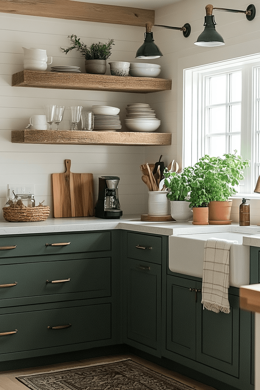 29 Colored Kitchen Cabinets That Make You Want to Cook 27