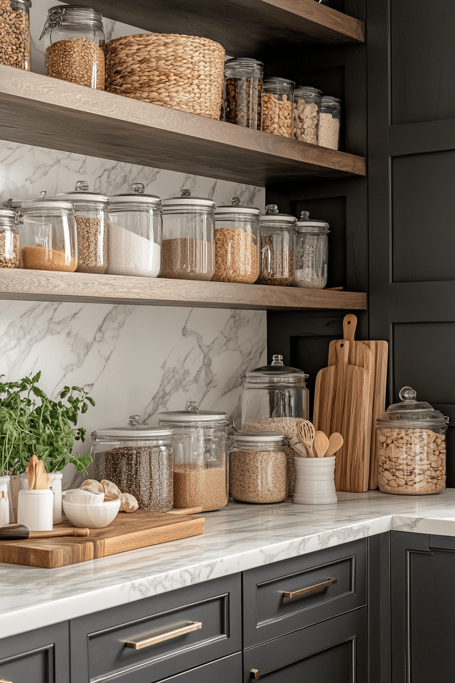 29 Kitchen Pantry Design Ideas That Maximize Storage and Style 27