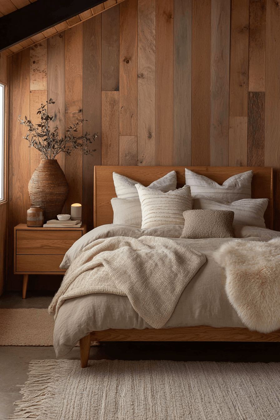 29 Warm Bedrooms That Feel Like Sunday Morning 27