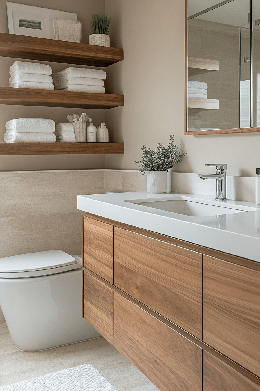 29 Guest Bathroom Ideas That Will Wow Your Visitors 27