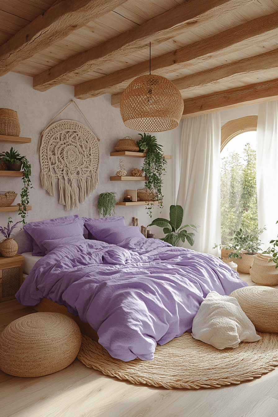 29 Purple Themed Bedroom Ideas That Feel Grown-Up, Not Girly 27