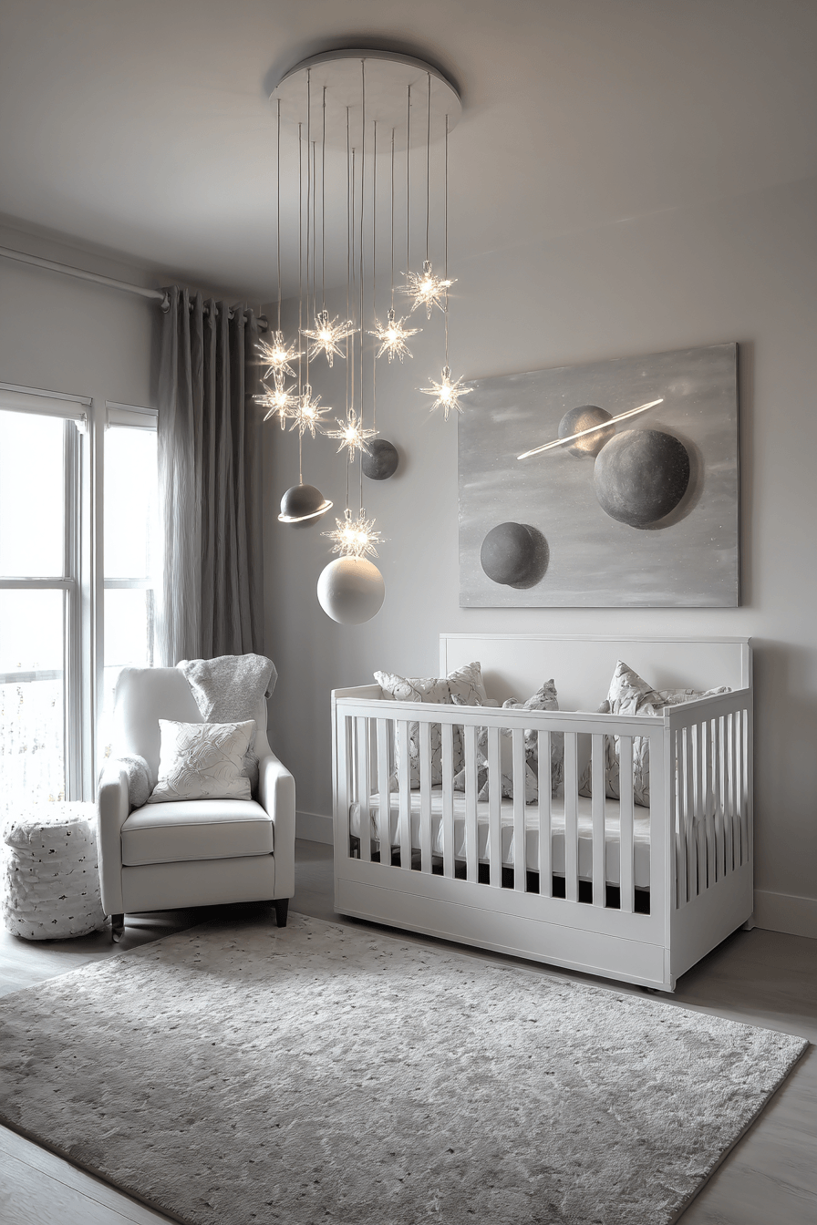 29 Space Themed Nursery Ideas for Little Astronauts in Training 27