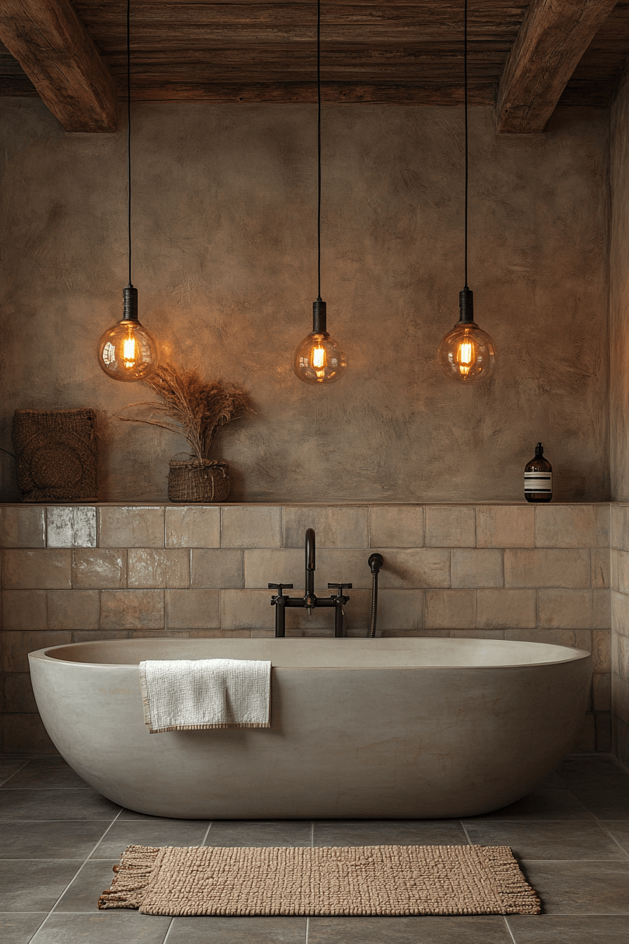 29 Rustic Bathroom Ideas That Bring Warmth and Character to Your Home 28