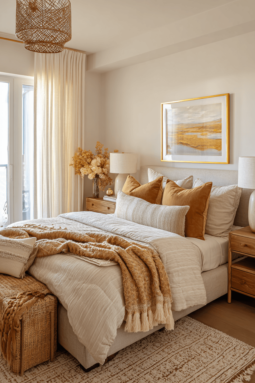 29 Warm Neutral Bedroom Ideas That Calm You Down 28
