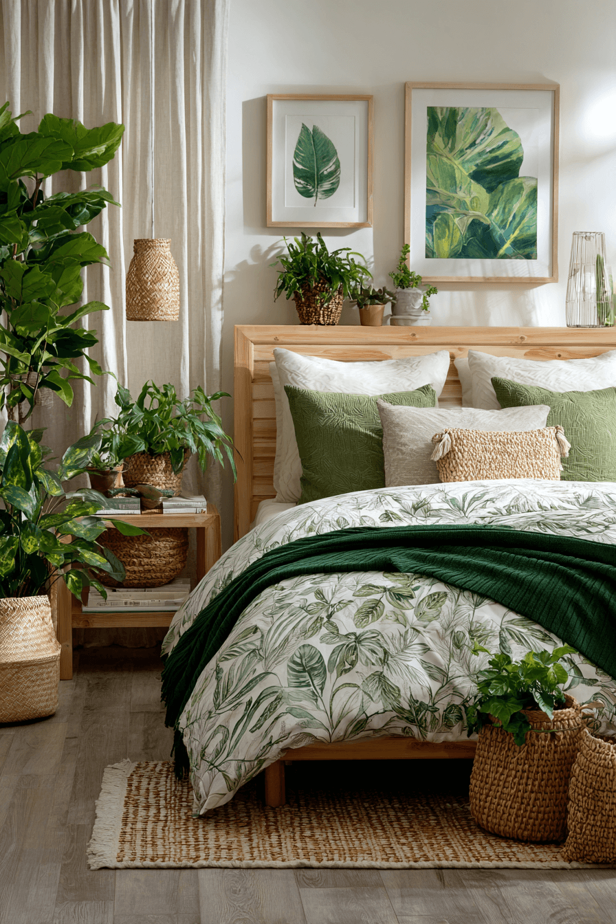 29 Forest Themed Bedroom Ideas That Bring the Outside In 28