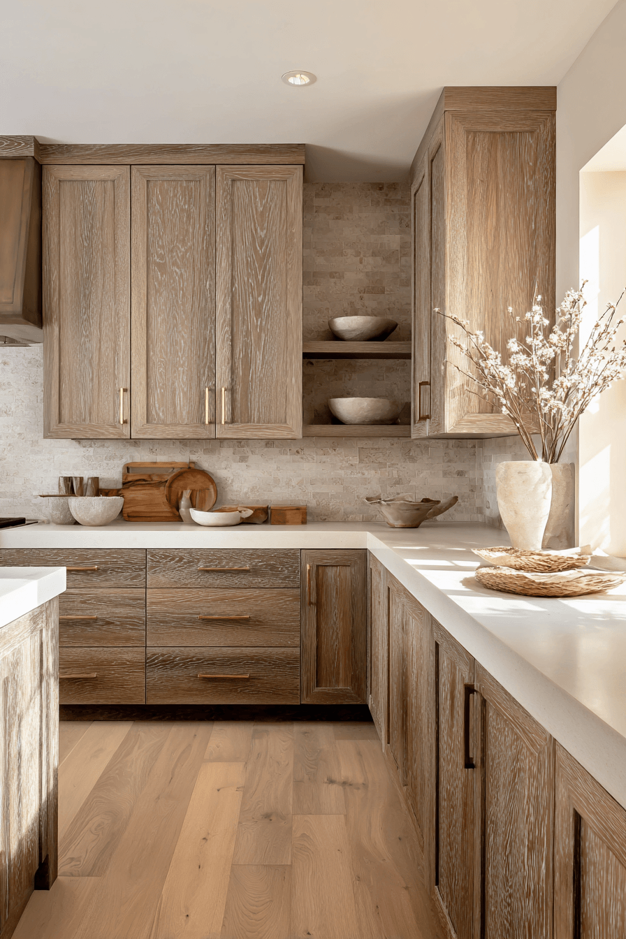 29 Warm Neutral Kitchens That Make You Want to Cook Slowly 28