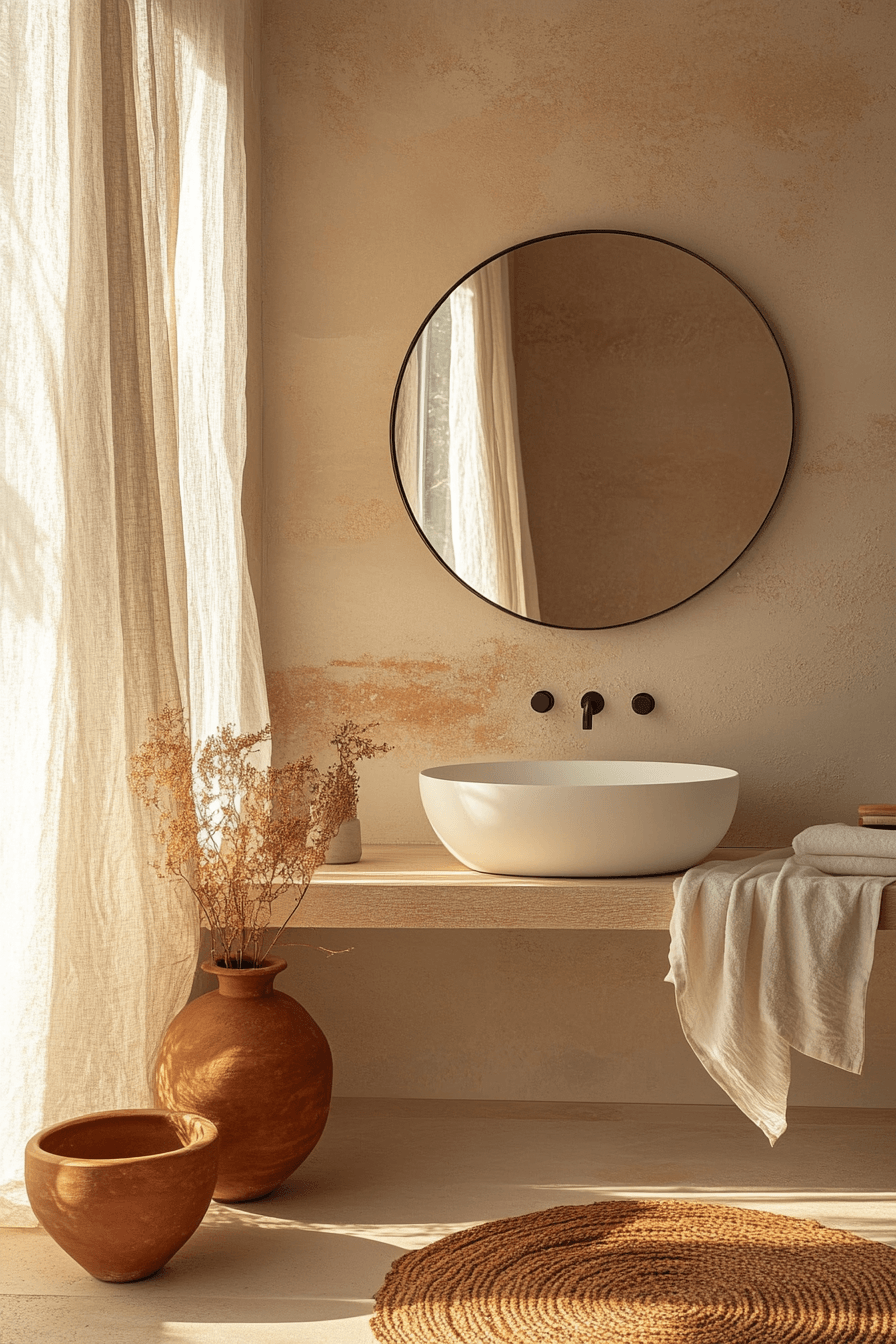 29 Terracotta Bathroom Ideas That Warm Up Your Space With Earthy Elegance 28