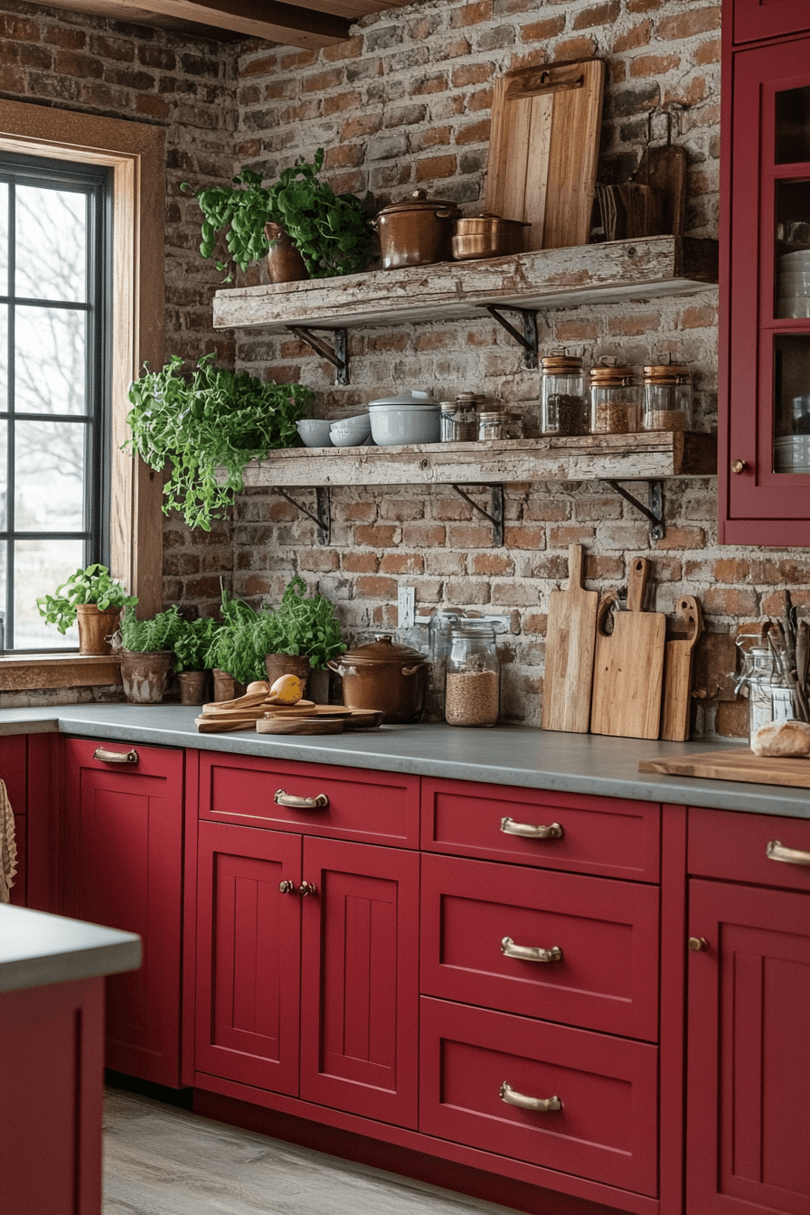 29 Colored Kitchen Cabinets That Make You Want to Cook 28
