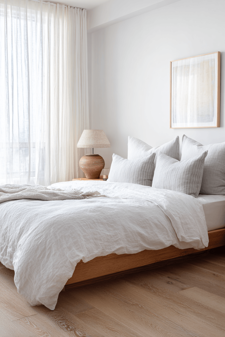 29 Modern Coastal Bedroom Ideas for Sleeping with the Windows Open 28