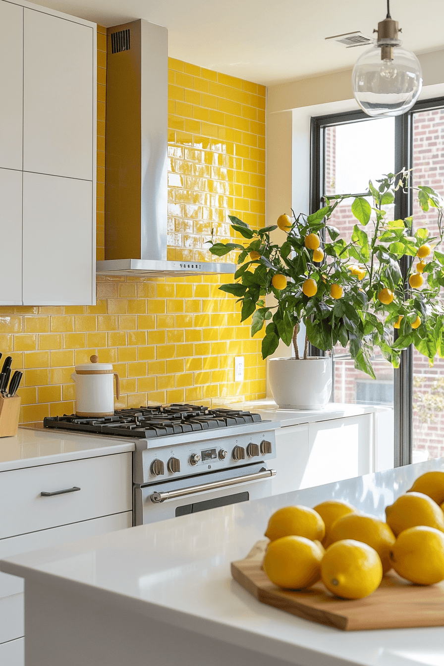 29 Lemon Themed Kitchen Ideas That Make Mornings Brighter 29