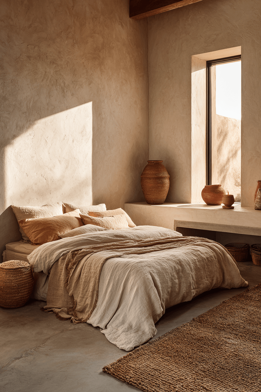 29 Warm Minimalist Bedrooms That Still Feel Like Home 29