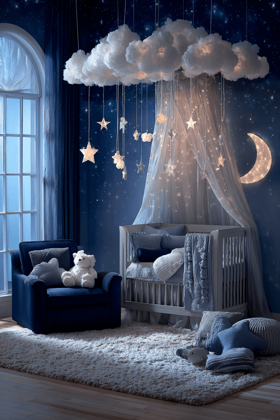 29 Space Themed Nursery Ideas for Little Astronauts in Training 29