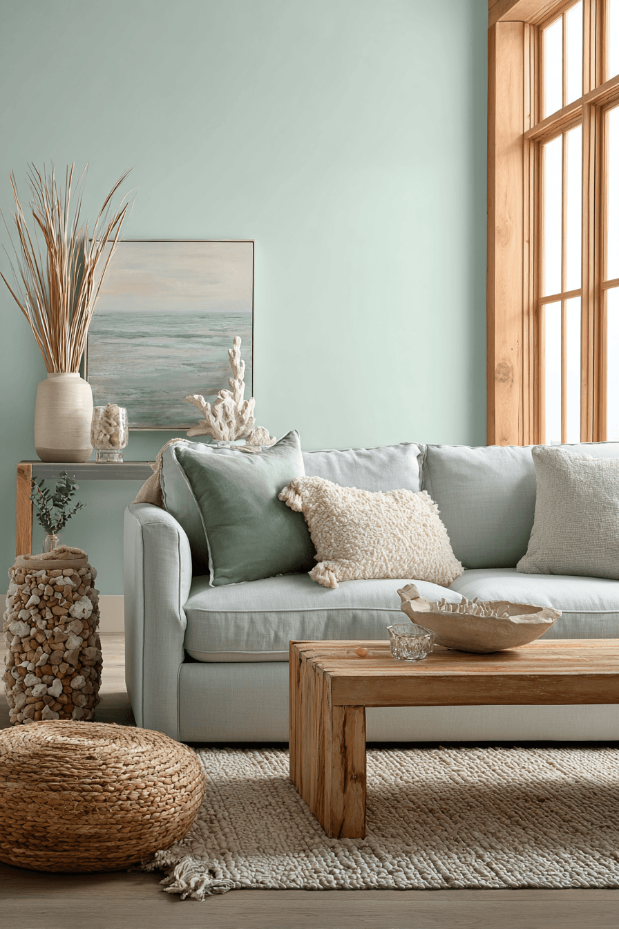29 Beachy Living Rooms Made for Lazy Afternoons 29