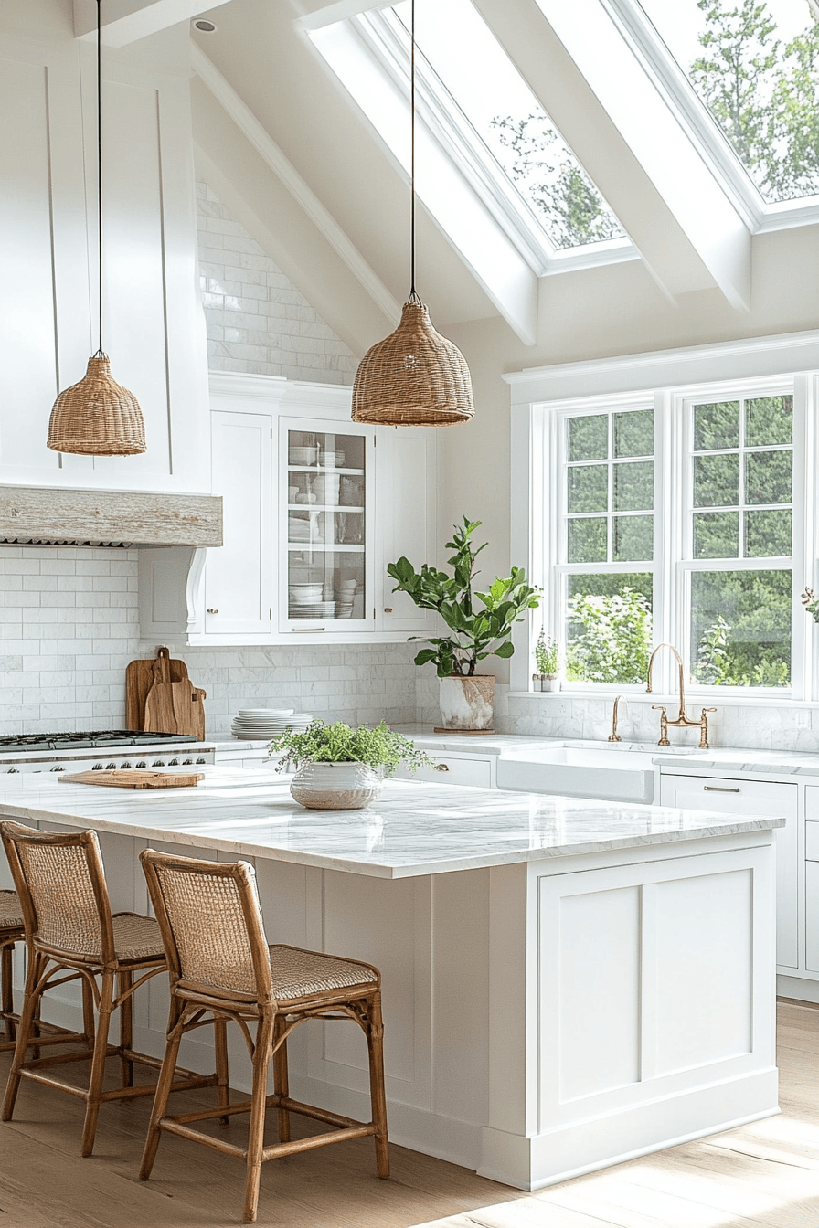 29 Modern Coastal Kitchen Ideas That Look Clean Without Feeling Cold 29