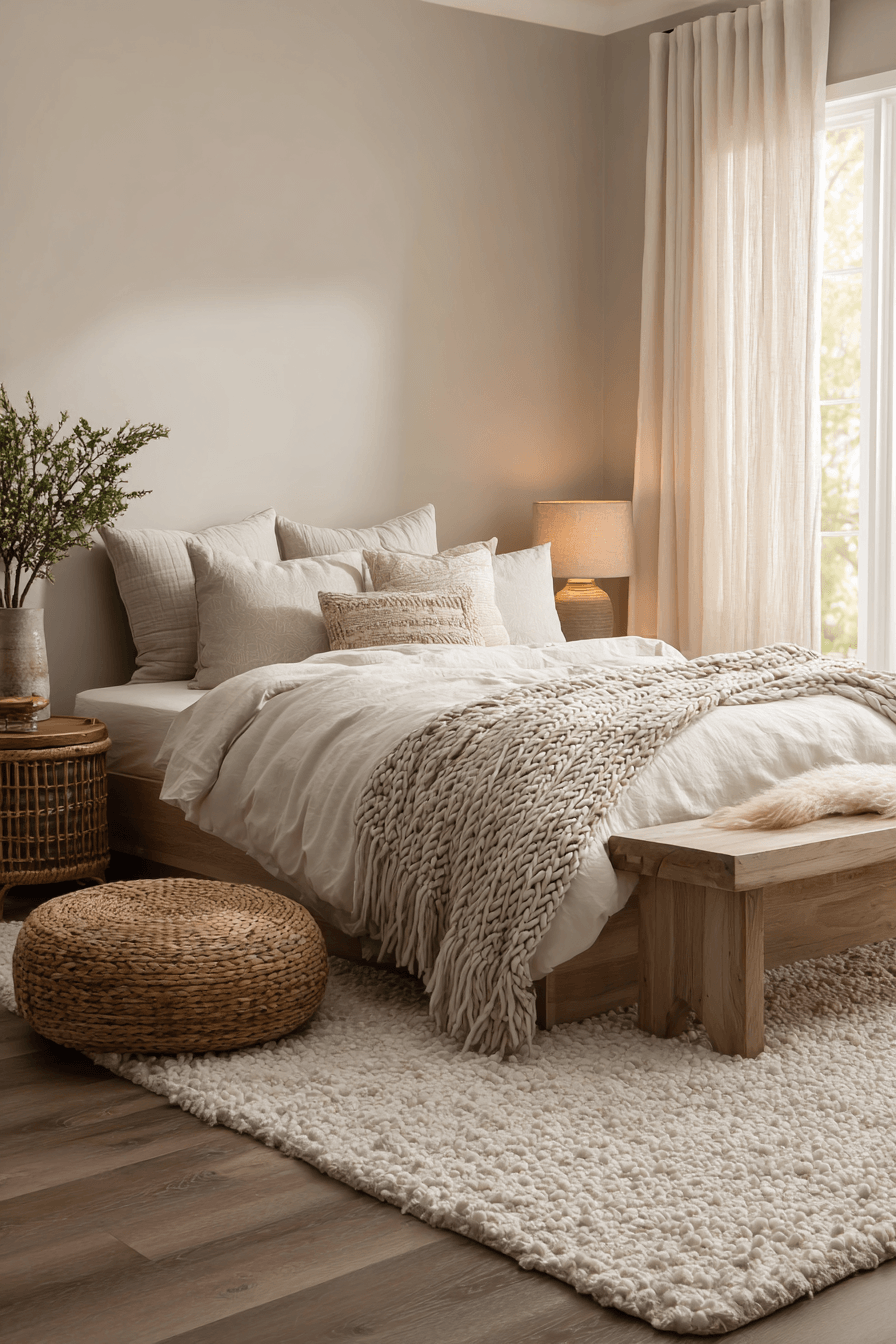 29 Warm Bedrooms That Feel Like Sunday Morning 29