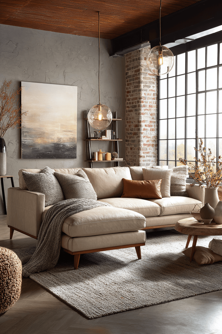 29 Warm Beige Living Rooms for Quiet Evenings 29