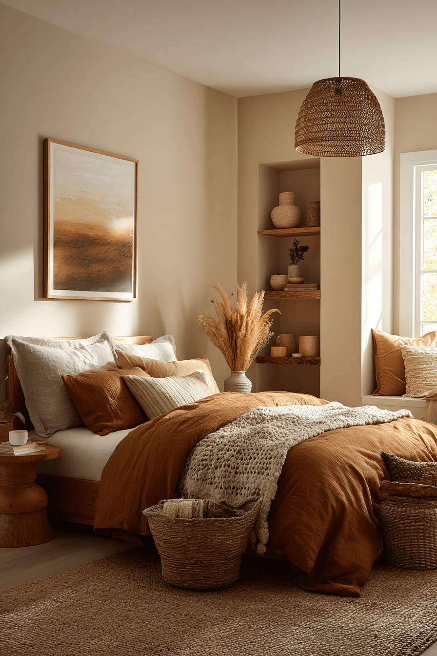 29 Warm Bedroom Ideas for People Who Hate Cold Mornings 29