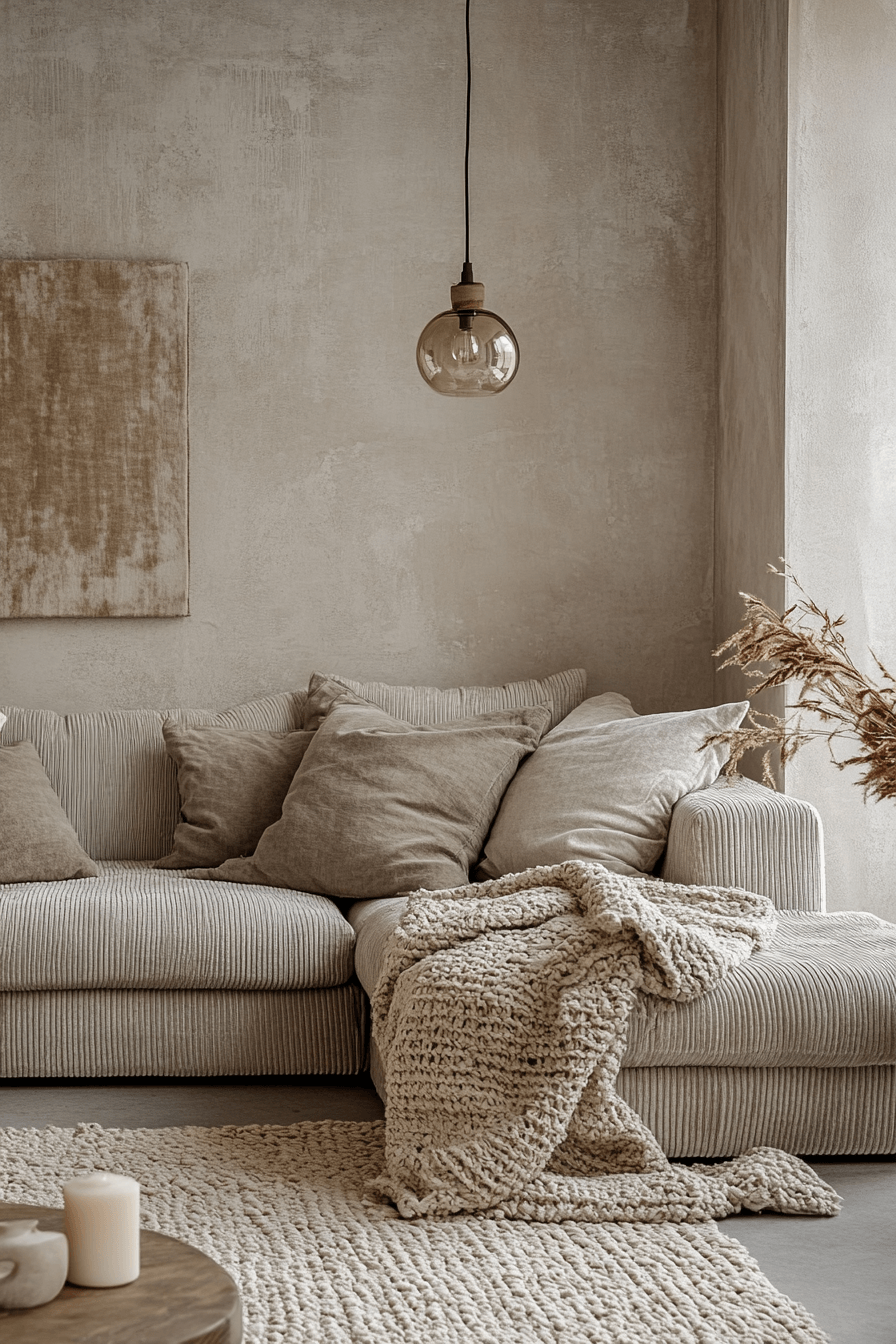 29 Grey and Beige Living Room Ideas That Balance Cool and Warm Tones 29